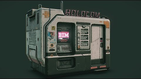 Cyberpunk Holocom Booth в 3D от quaz30