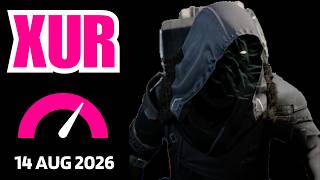 Where is XUR Today Destiny 1 D1 XUR Location and Inventory and Loot 14 Aug 2026 26