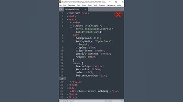 Text Lightning | HTML CSS