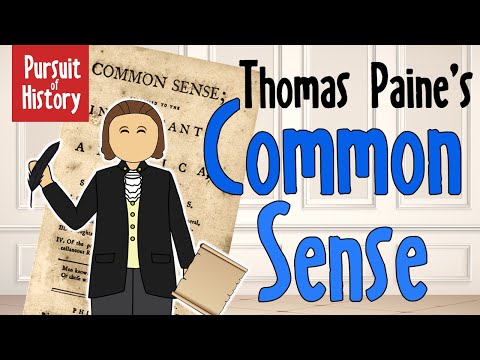 Video: Thomas Paine phau ntawv no lub hom phiaj yog dab tsi?