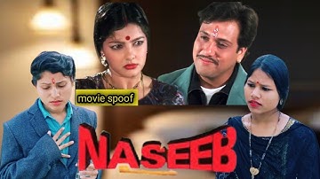 Mohabaat Ka Dard 🖤😣🥀| Govinda | Mamta Kulkarni Naseeb ||pooja Queen 🥰||movies spoof 📽️💫