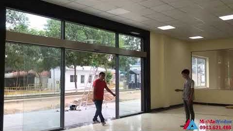 Cửa Kính Tự Động Thi Công Tại Khu Công Nghiệp