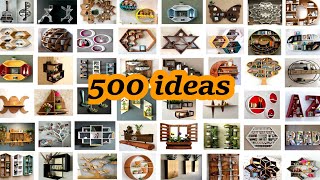 تصميم ديكورات رفوف الحائط 500 فكرةTop 500 modern wall shelves design ideas