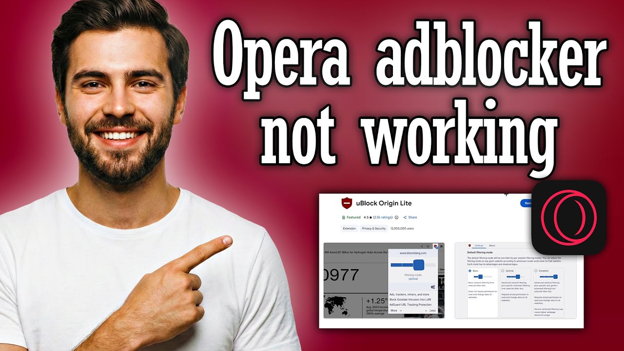 Opera GX how to fix adblocker not working youtube - Full Guide - YouTube