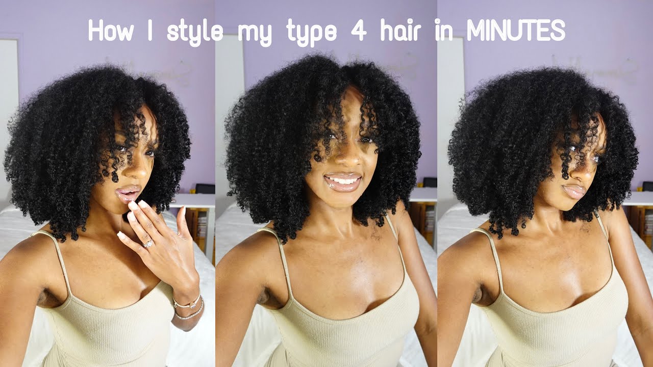 How to NO leave-out NO lace natural install | QVR Hair V-Part wig |