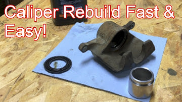 How to Rebuild a Brake Caliper Fast & Easy