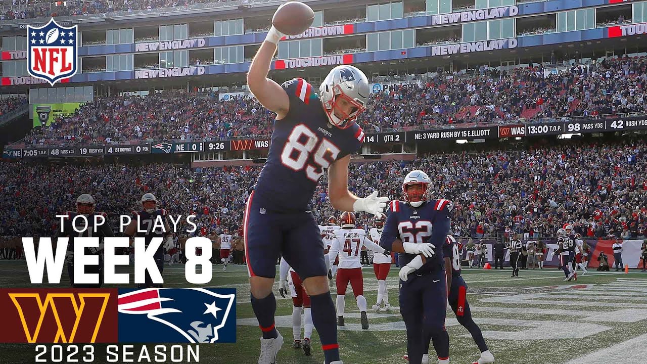 New England Patriots Top Plays vs. Washington Commanders | 2023 Regular Season Week 9