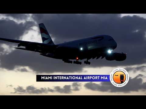 29 Minutes of Plane Spotting Miami International Airport MIA