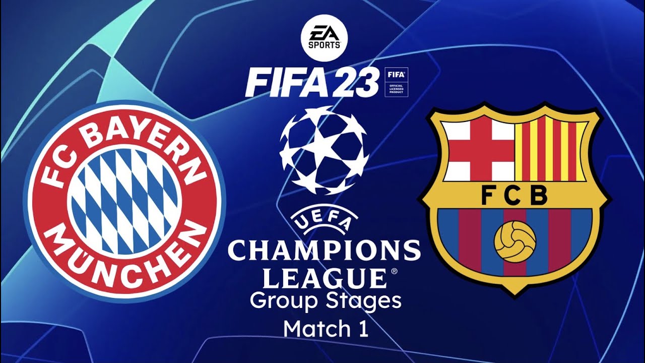 FIFA 23- Bayern Munich-Bayern Munich vs Barcelona -Road to the ...