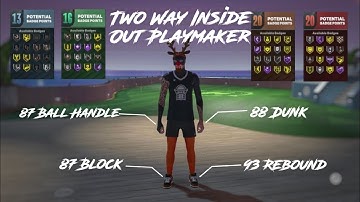Unveiling My INSANE Two Way Inside Out Playmaker in NBA 2K23!