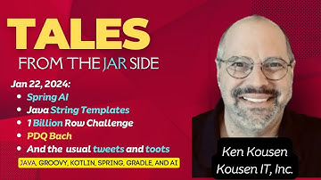 Tftjs: Spring AI, String templates, 1BRC, PDQ Bach, and more