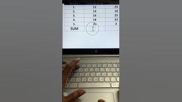How to sum a Column or Row of Numbers in a Word Table?