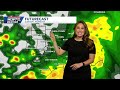 Rain lingers into early Monday morning for Cincinnati