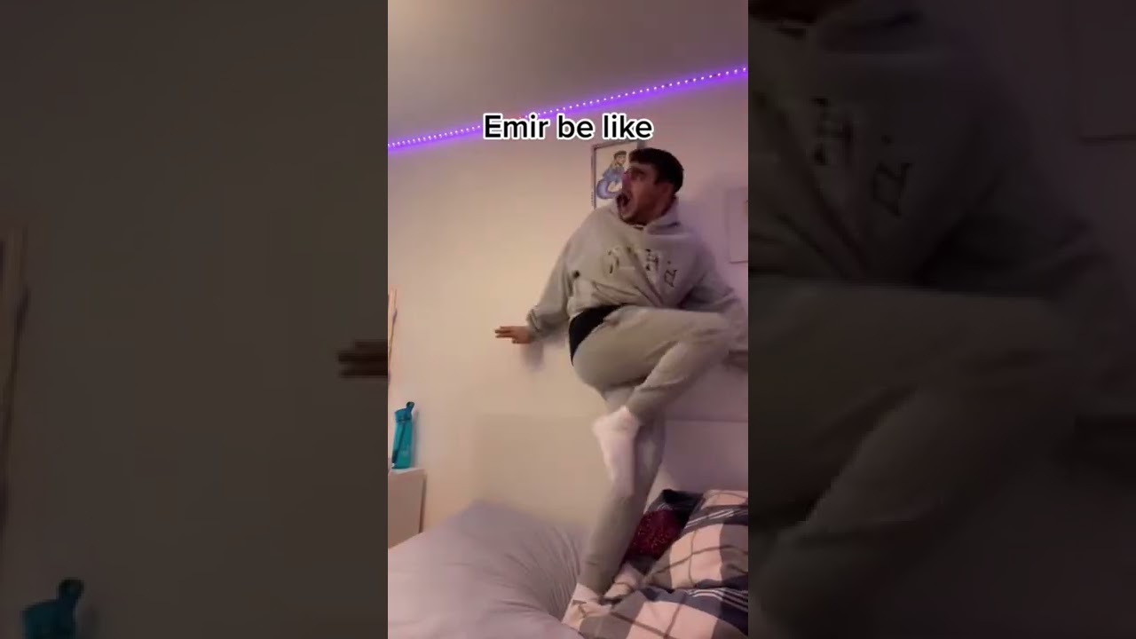 Emir Bayrak wenn er eine Flasche &ouml;ffnet😂🙃| Karim Jamal #emiirbayrak #shorts