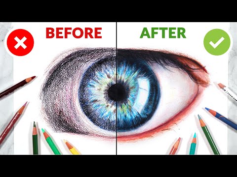 HOW TO USE COLORED PENCIL - Guide for Beginners 