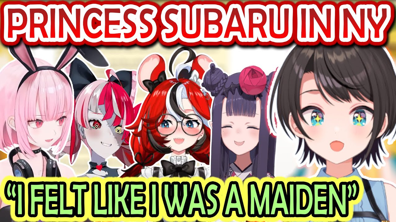 Subaru's Heart Won't Stop Fluttering As She's Treated Like a Princess by HoloEN + Ollie