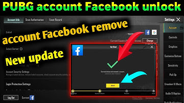 how to unlink facebook from bgmi instantly || full information PUBG remove Facebook link NEW update