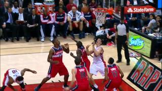 DeMar DeRozan Throws It Off Martell Webster's Arm for the CRAZY Bucket Profile