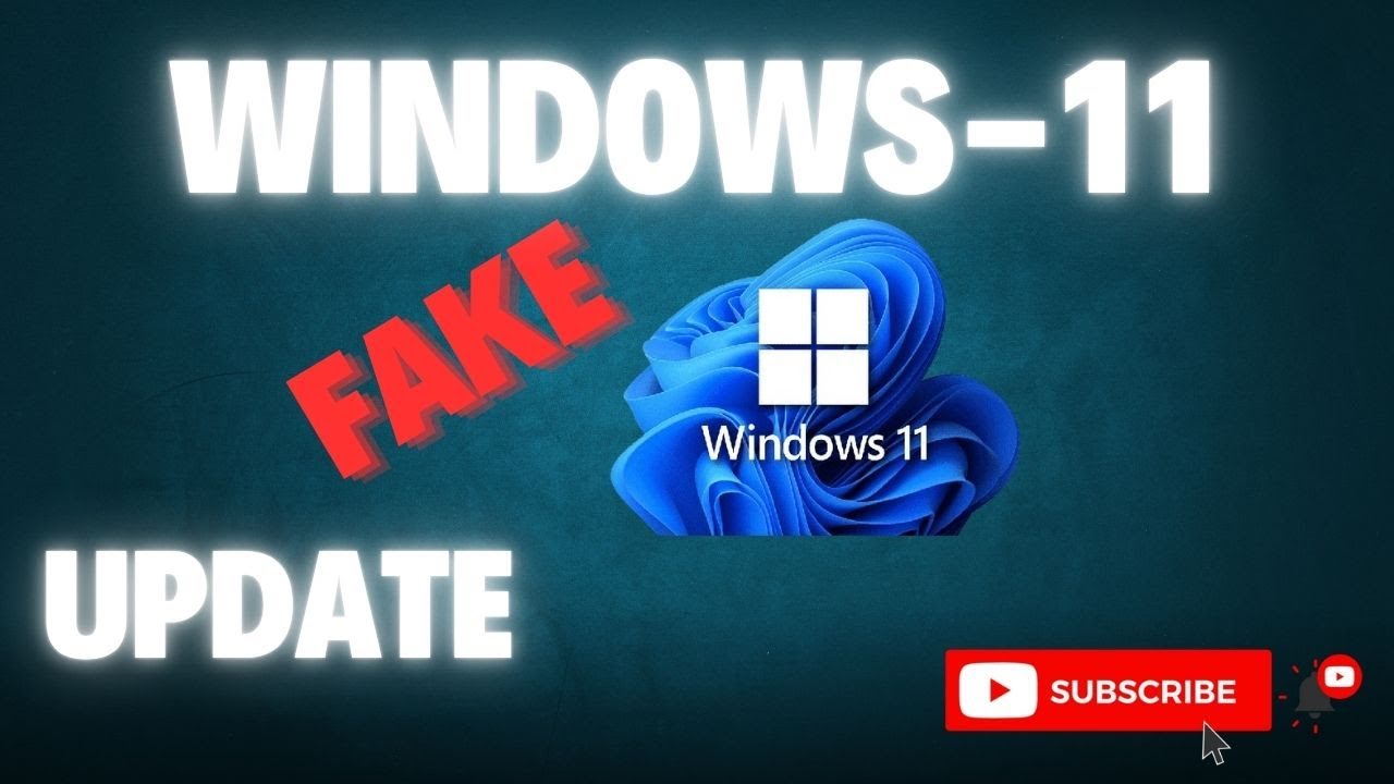 Fake Windows 11 Update Screen / Windows 11 Update Screen - YouTube