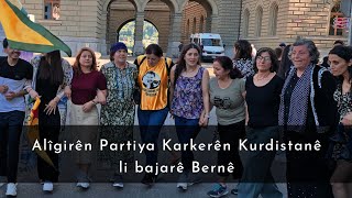 Beşa 1. Alîgirên Partiya Karkerên Kurdistanê Li Bajarê Bern 01.05.2025