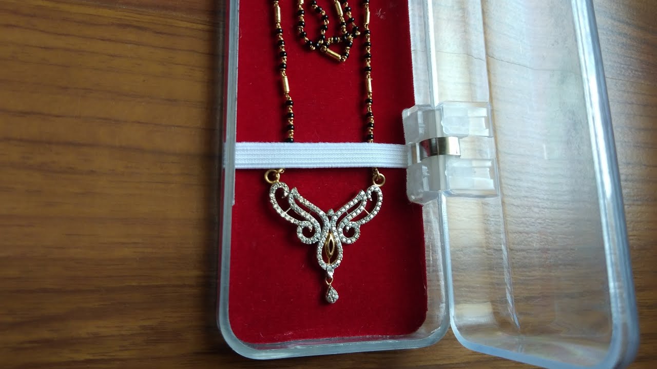 Latest Diamond Mangalsutra designs 2021 | Light Weight ...