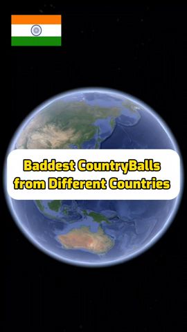 Baddest CountryBalls from Different Countries #shorts