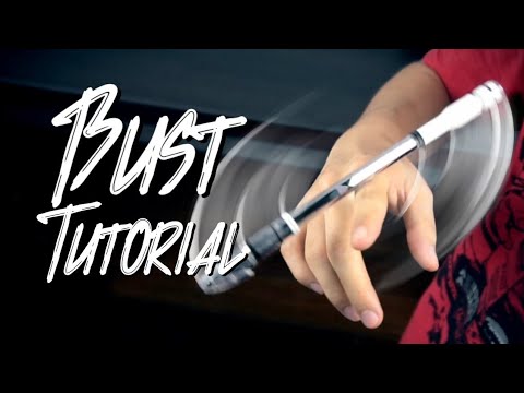 Bust continuous / pen spinning tutorial