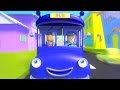 The Wheels On The Bus Go Round And Round | Nursery Rhymes | Kids Songs