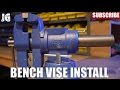 YOST Bench Vise Install - Jimbos Garage YOST Bench Vise Install - Jimbos Garage