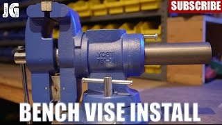 YOST Bench Vise Install - Jimbos Garage Net Worth