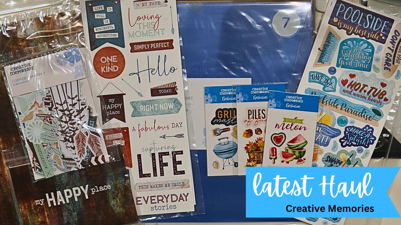 a_a♡　クリエイティブメモリーズ Creative Memories NEW Complete Album Kit, unboxing, + walk through