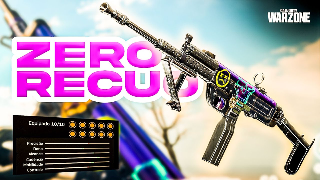 Classe ARMA GUERRA 43 META Quase ZERO RECUO WARZONE YouTube