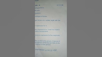 Inter 1st year PHYSICS, Paper -1final exam question paper (May 2022).