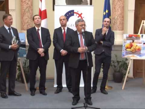 დავით უსუფაშვილის გამოსვლა ევროპა - საქართველოს ბიზნეს ასოციაციის გახსნაზე