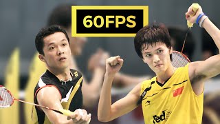 [60FPS] - MS - Taufik Hidayat vs Bao Chun Lai | 2009 Japan Open | Highlights