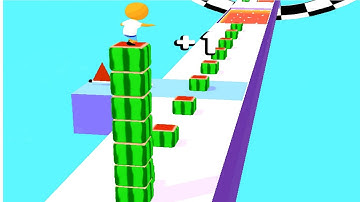 Cube Surfer-All Levels Android IOS Walkthrough Gameplay | Big Update|SDFGSDFG