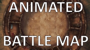 Animated Battle Map for D&D - Fighting Pit by Domille