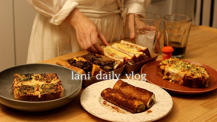 Vlog | 집에 식빵이 있을 때 🍞 해먹기 좋은 맛있는 5가지 토스트 | 주부 일상 | 집밥 요리 | korea cooking | 식빵 요리