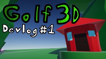 Adding sound and a house | Golf 3D Devlog #1
