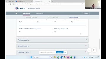 TMA Experian - Credit Report Video Tutorial