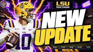 Full LSU Just Got GREAT News... News