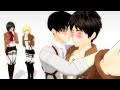 (進撃の巨人)【Lamb -- Armin, Eren, Levi, Petra, Mikasa】MMD