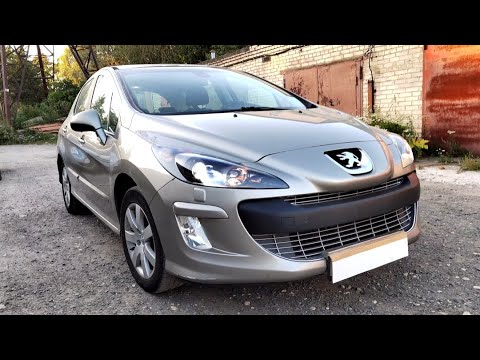 Peugeot 308 ставим Bi led + чёрный мат