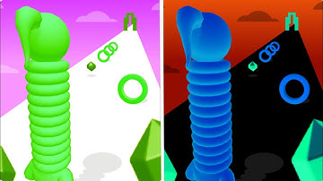 Long Neck Run vs Reverse gameplay Ball Colour Run walkthrough , iOS Android New Update ( part : 355