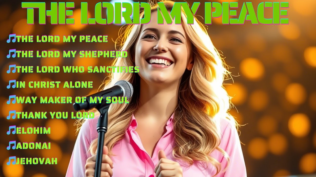 The LORD My Peace 🎶Experiencing God's Presence Through Every Note✝️#lyrics #christianmusic #worship