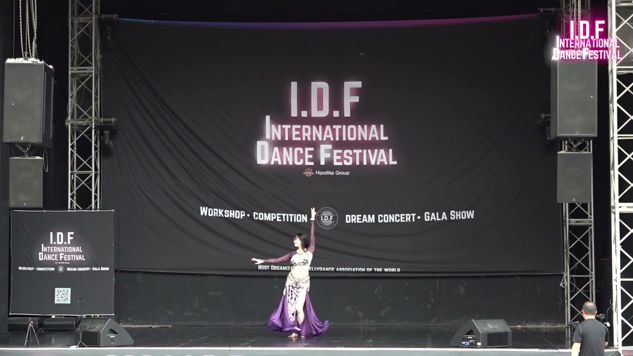 7.정나윤 비기너 오리엔탈 성인A Beginner Oriental Adult A Division in international dance bellyfestivalKOREA
