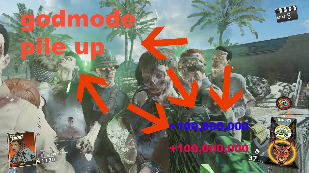 godmode pile up glitch attack of the radioactive thing working