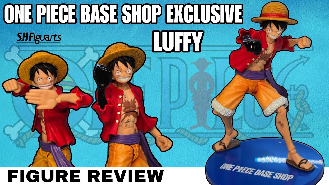 Luffy - One Piece Base Shop Limited Version - YouTube