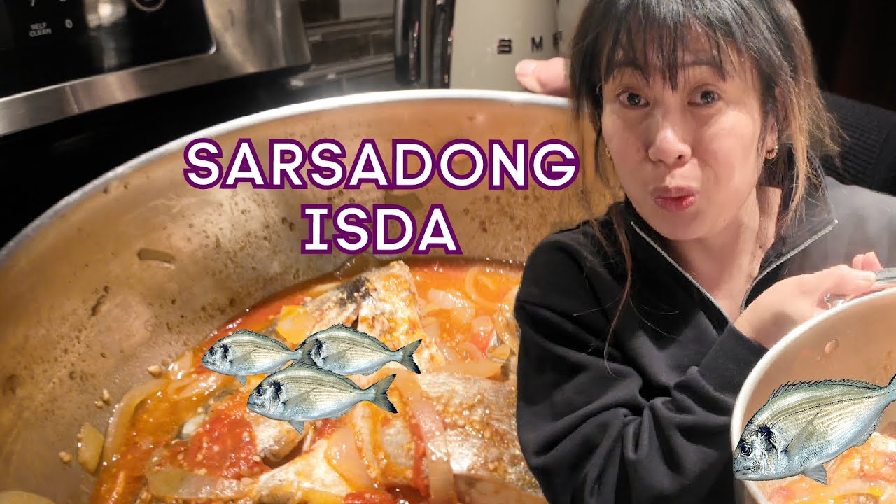 PINAY IN THE CANADA: NAGLUTO NANG SARSADONG ISDA |MALAKAS NA SI BUNSO NAMIN | mylen D