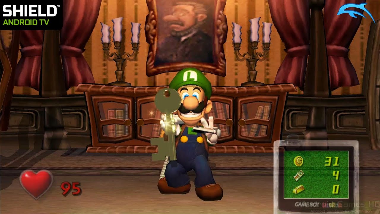 Эмулятор gamecube на андроид. Luigi's Mansion 1 GAMECUBE.